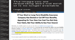 Desktop Screenshot of disabilityappealletter.com